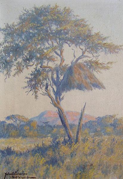 unknow artist Landscape in Namibia Germany oil painting art